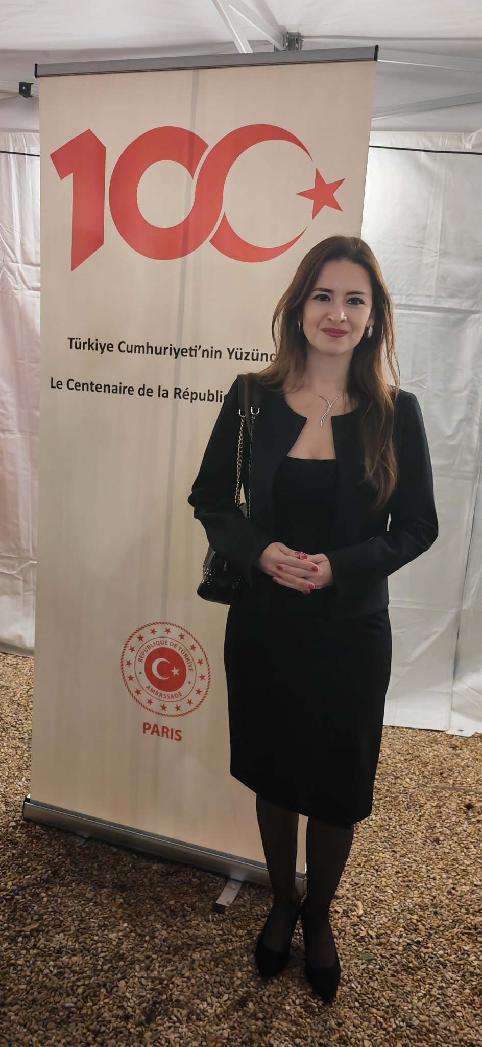 Cumhuriyetimizin 100. Yılını Türkiye'nin Paris Büyükelçiliği'nde kutladım
