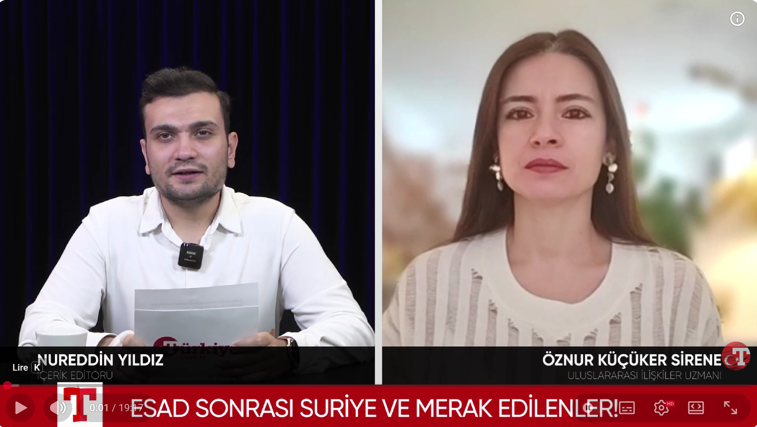 "Türkiye, Suriye Masasının Baş Aktörü Olacak"
